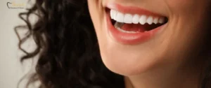 Happy woman with dental veneers in Vancouver displaying a radiant and confident smile.