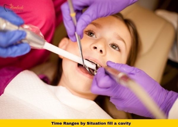 How Long Does It Take to Fill a Cavity?Safe Tooth Fillings 1 From small cavities to deeper fillings, most treatments are done in under an hour. Learn more on our website.
