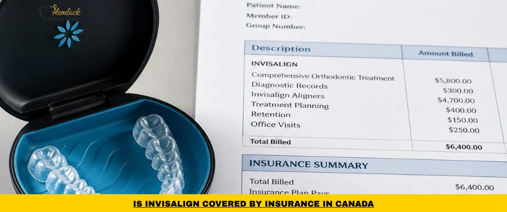 Is Invisalign covered by insurance in Canada showing orthodontic coverage options and treatment costs