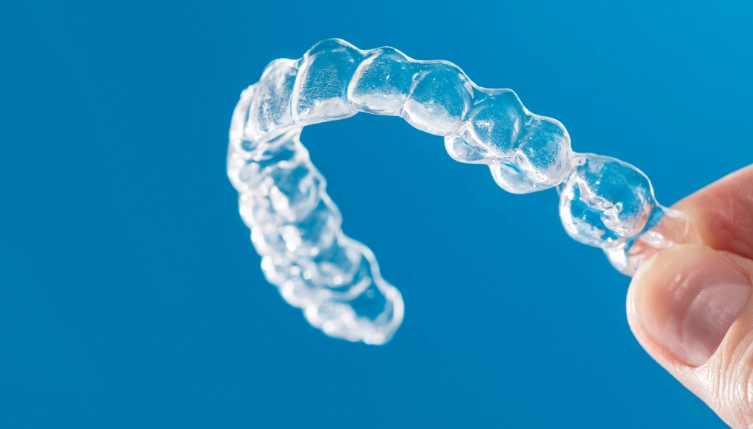 clear dental retainer