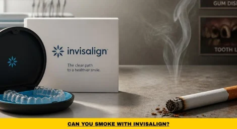 Can you smoke with Invisalign clear aligners during treatment